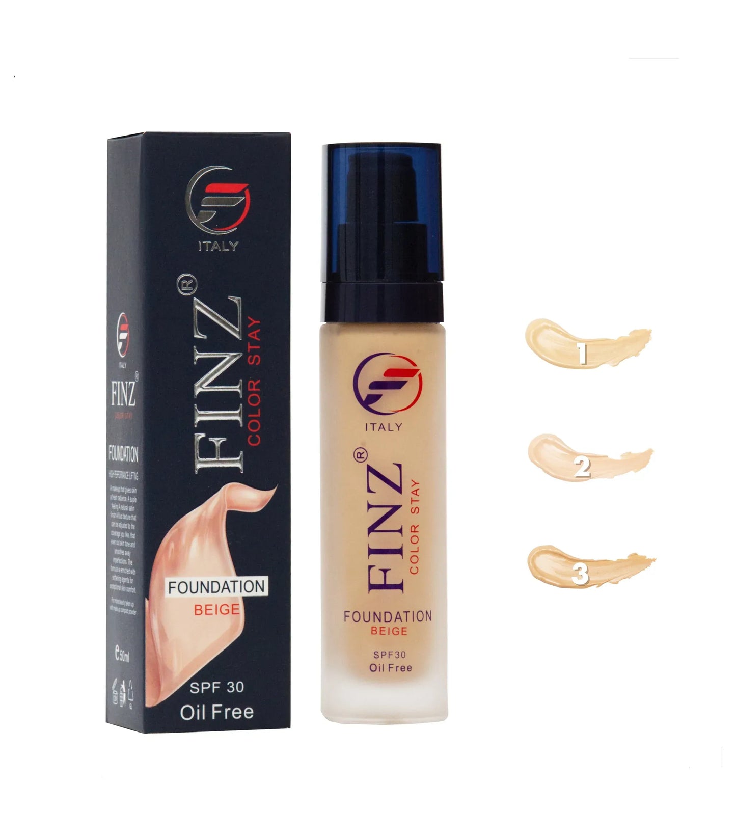 FINZ Color Stay Foundation Beige SPF 30