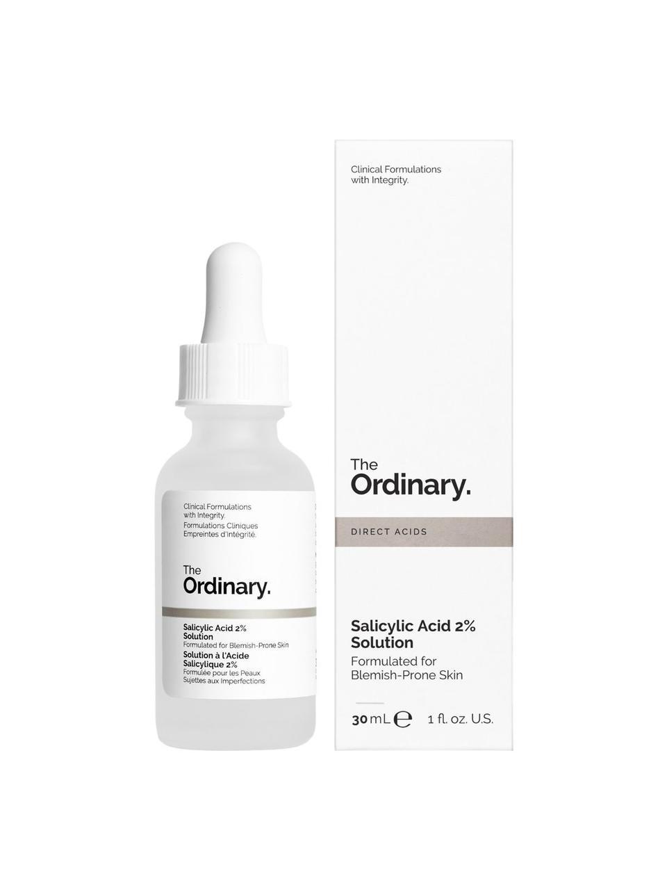 The Ordinary Salicylic Acid 2% Solution โ Acne & Pore Clearing Serum (30ml)