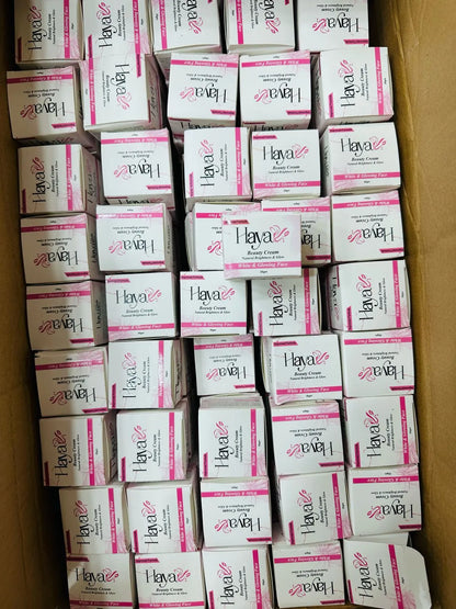 Haya Beauty Cream Natural Brightness & Glow White & Glowing Face Improved Formula 30g