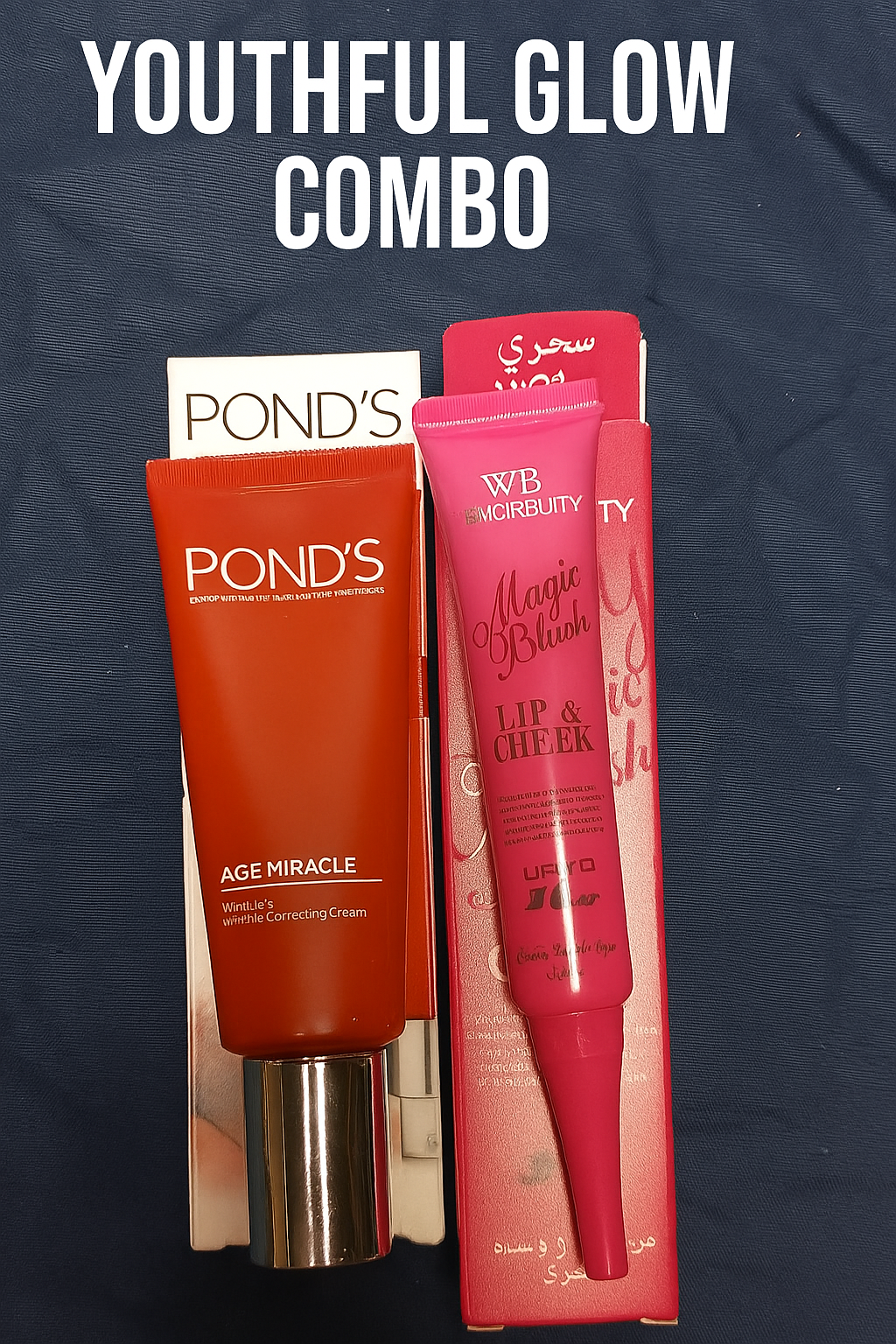 Youthful Glow Combo, Pond’s Age Miracle, Magic Blush Tint