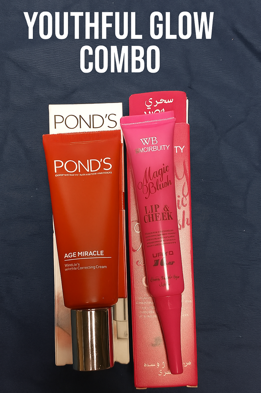 Youthful Glow Combo, Pond’s Age Miracle, Magic Blush Tint