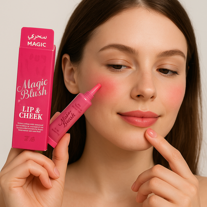 Magic Brush Lip & Cheek Tint by WardBeauty – 2-in-1 Creamy Color