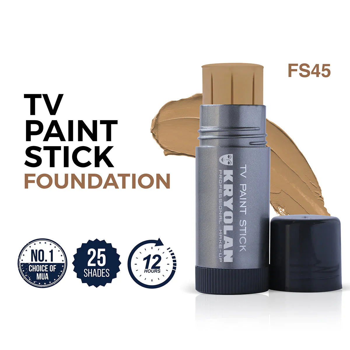 Kryolan TV Paint Stick Foundation – FS36 & Ivory & FS45
