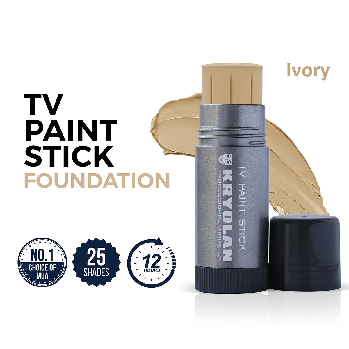 Kryolan TV Paint Stick Foundation – FS36 & Ivory & FS45