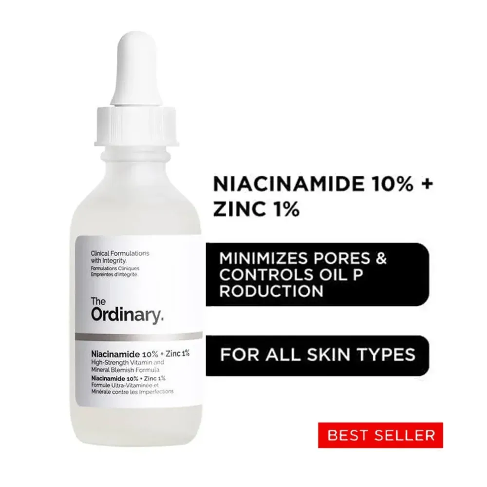 Niacinamide 10% + Zinc 1% Serum – Oil Control & Brightening