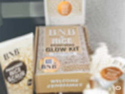 BNB Rice Brightening Glow Kit – 3-Step Skincare Set