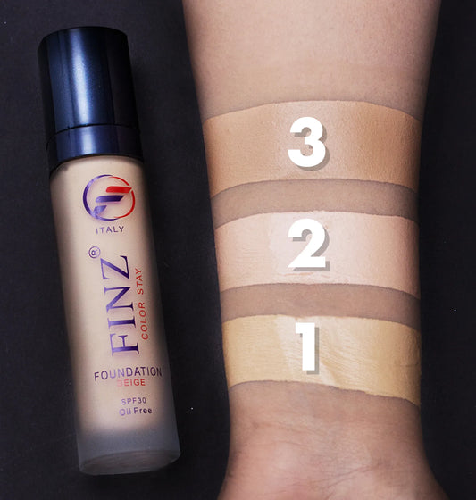 FINZ Color Stay Foundation Beige SPF 30