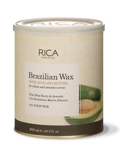 RICA Brazilian Wax with Avocado Butter - 800ml | No Strip Wax